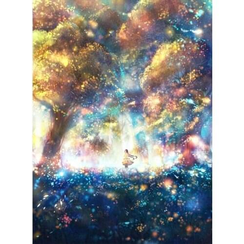 DIY Abstract tree Oil Painting By Numbers For Adults Full Kits Paints By Number Canvas Painting Wall Art 50x40cm