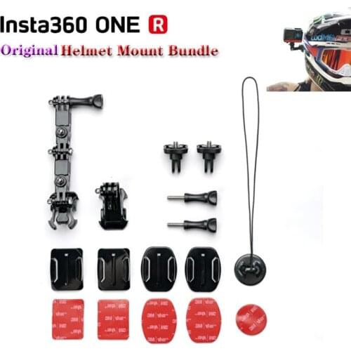 Original INSTA360 ONE R/ONE X2/ONE X Accessories Helmet Mount Bundle for INSTA360 Action Camera