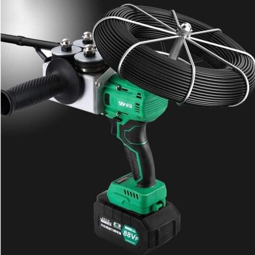 Electrician Fully Automatic Wall Threading Machine Electric Charging Cable Threading Machine 40m/min