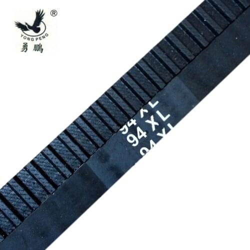 Inch trapezoid 5pcs XL Timing belt 94 XL teeth 47 width 10mm length 238.76mm neoprene rubber 94XL free shipping