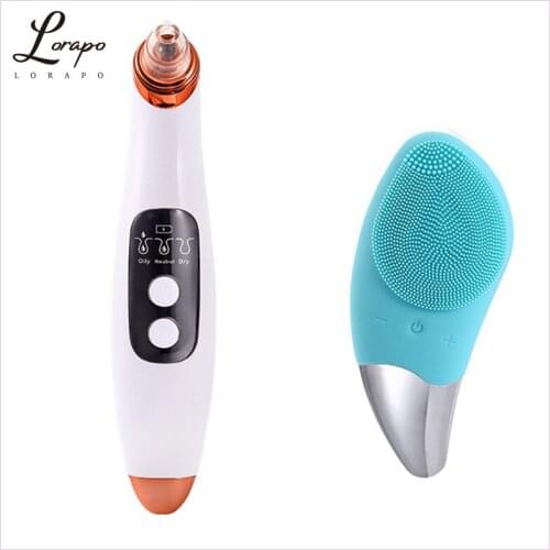 Facial Blackheads Removal and Acne Pores Nose Vacuum Removal of Acne Acne Vacuum Cleaner Facial Cleansing Pore Cleansing