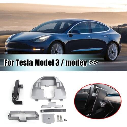 Navigation Screen Rotating Holder Left Right 30 Degree Swivel Mount Bracket for Tesla Model 3 Y Car Interior Accessories