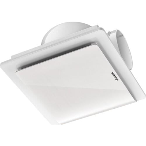 Living room bathroom exhaust fan household fan hanging ceiling type ultra-thin mute kitchen High speed blower remove TVOC HCHO