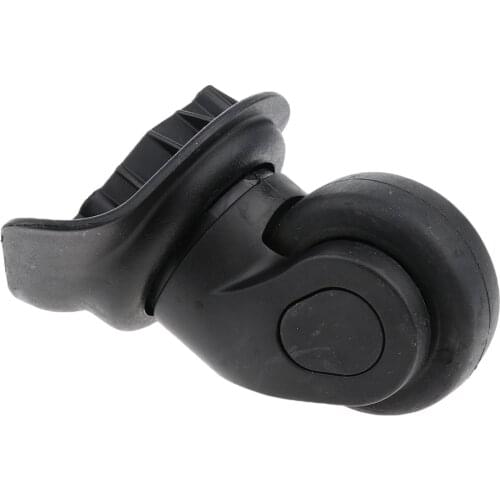 1 Set (2 Pcs) Suitcase Wheels Replacement Suitcase Fixed Spare Casters Black -Loading Bearing