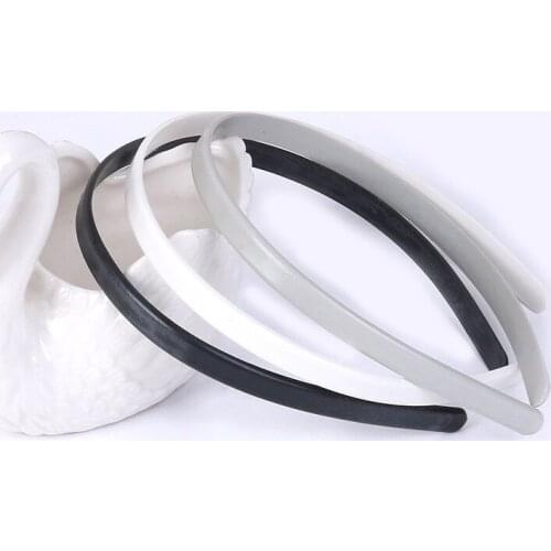 10mm flat plastic headbands DIY Hair bow accessories -100pcs