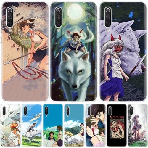 Princess Mononoke Phone Case for Xiaomi Redmi Note 10 9 9S 8 8T 7 9A 9C 8A 7 7A 6A S2 K20 K30 Pro Fashion Cover Capa