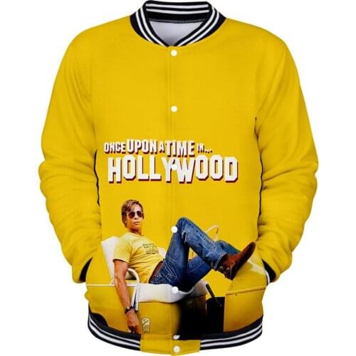 Hollywood past jacket Baseball uniform Hoodie Sweatshirt Men/Women 2019 Hoodies jacket
