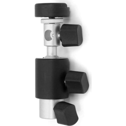 360 degree Swivel Flash Bracket Flash Shoe Tripod Mount Umbrella Holder Light Stand C2