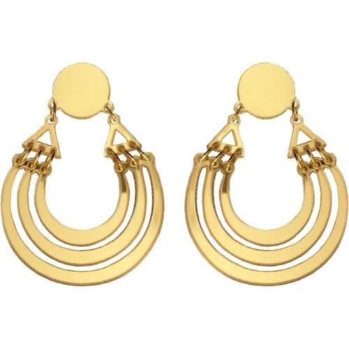 Women's Gold Earrings KUGUYS China