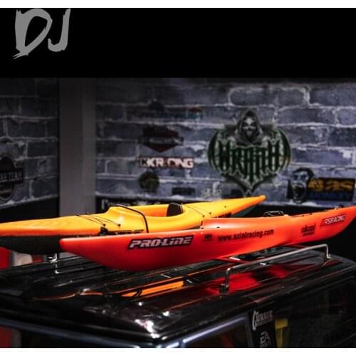 DJ Traxxas TRX4 Kayak Simulation Boat for Defender Model RC Car Die Plate Kayaking Boats Mold Version