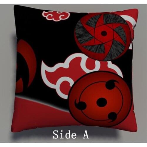 New Uchiha Madara Anime two side Pillowcases Hugging Pillow Cushion Case Cover Otaku Gift Cosplay