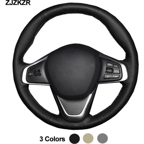 Car Auto Steering-Wheel Cover For BMW F45 F46 X1 F48 X2 F39 Funda Volante Stuurhoes Braid on the Steering Wheel Car Accessories