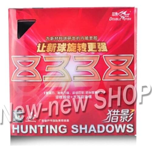 Original Double Fish Hunting Shadow 8338 Table Tennis Rubber Ping Pong Rubber
