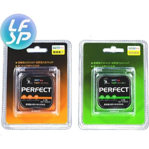 50m Fishing Line Fishing Competition Super Strong Fishing Wire More Invisible Line No Memory Nylon Line Fluorocarbon Coated Line