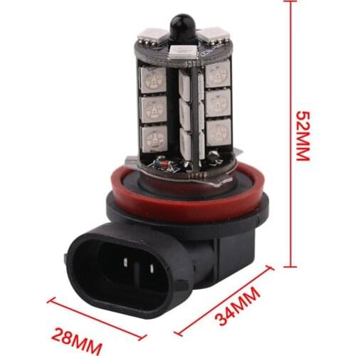 With Remote Control LED Light Bulbs RGB 2pcs Set 360 Degree Beam Angle DC 12V