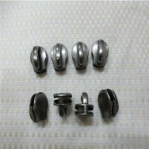 20 Pcs/lot Vintage YKK 3# Excella Metal Puller Pull Head for Metal Chain Leather Box Bag Sewing Accessories