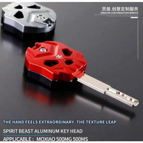 Motorcycle Key Protection Cover Aluminum Shell CNC Case for MOXIAO 500MG 500MS Honda Suzuki Yamaha Kawasaki