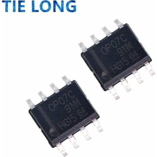 10PCS OP07CDR SOP8 OP07C SOP OP07 SOP-8 SMD new and original IC