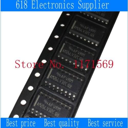 100% New 10pcs/lot AM26LV32CDR AM26LV32CD AM26LV32C SOP16