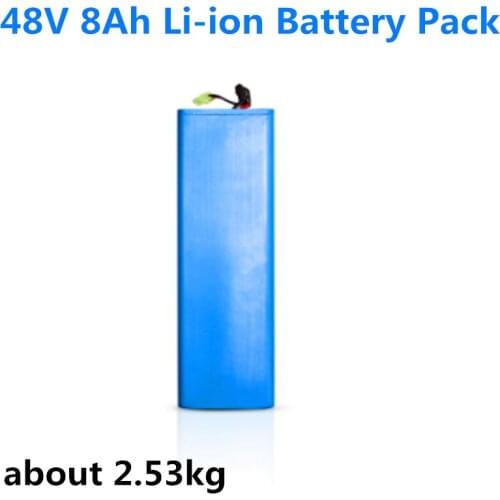 GTK rechargeable storage 18650 Lithium iron battery pack 48v 8Ah batteries for Electric Bike Scooter bicycle Ebike