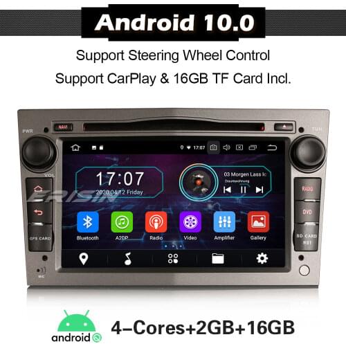 ERISIN 5960 Android 10.0 Autoradio Car Audio for Vauxhall Vectra Astra Corsa C Zafira Meriva SatNav Android Auto SWC DAB