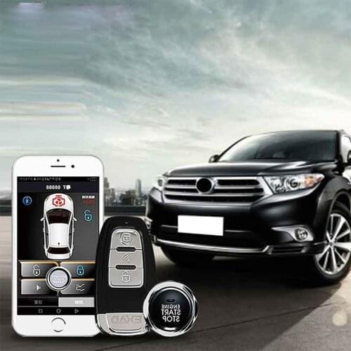 Car alarm sheriff central locking with remote start and alarm car security keyless entry system car parts auto alarm starline