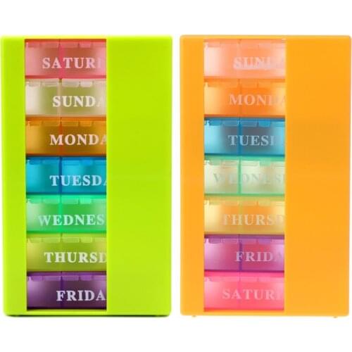 Dispensers & Reminders Green Plastic medicine reminder Plastic Green