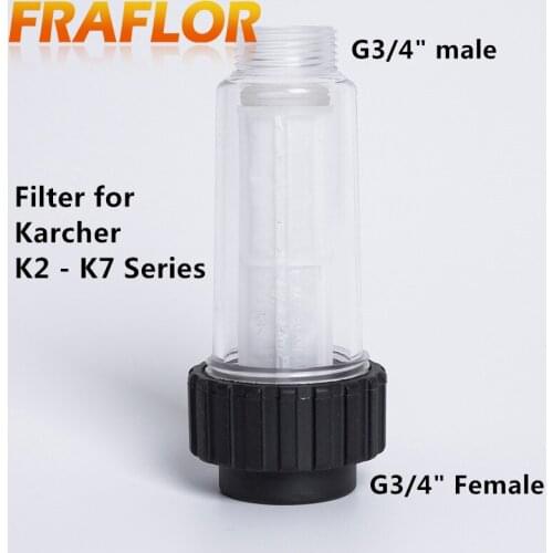 Water Filter Karcher Filter For K2 - K7 Series 3/4" Also For Pressure Car Washer Female Thread and 3/4" Male Thread