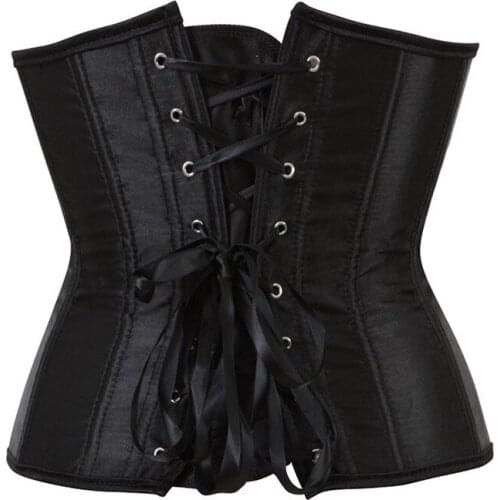 Gothic Corset Lower Chest Sexy Waist Corset Underwear Corset Top Workout Shape Tight Waist Belt XL