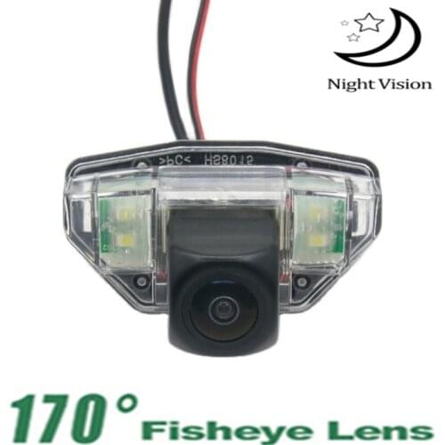 HD Fisheye 720P MCCD Car Parking Rear view Camera for Honda CRV 2007 2008 2009 2010 New Fit (hatchback) 2008 2009 2010 2011