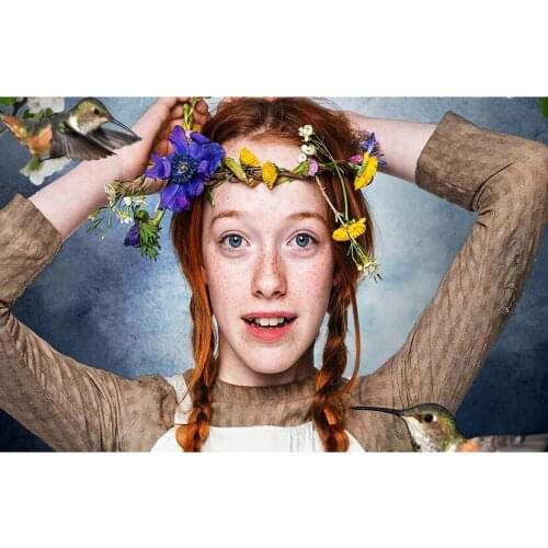 Art 5D Diy Diamond Painting "Anne with an E" Tv Show Poster Pictures Cross Stitch 3D Rhinestone Embroidery Decor Home FC361