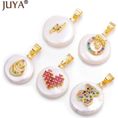 JUYA New Accessories Plastic Pendant Heart-shaped Fashion Charms Pendants For Jewelry Making DIY Crafts