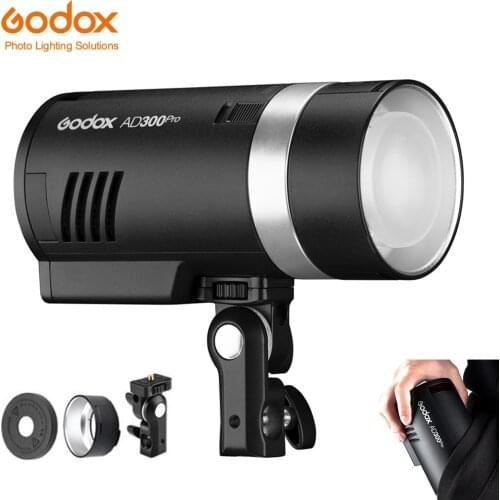 Godox AD300Pro TTL Pocket Flash Kit Portrait Photography Photo Studio Accessories for Canon Nikon DSLR Cameras Foryoutube Live