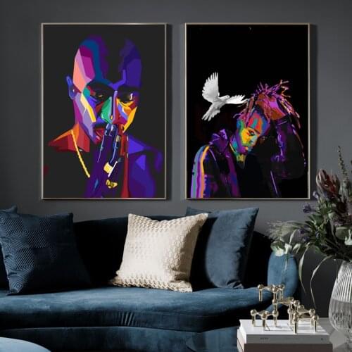 Hip Hop Pop Street Art Paintings on Canvas Wall Graffiti Art Posters And Prints Wall Pictures For Living Room Home Decor Cuadros