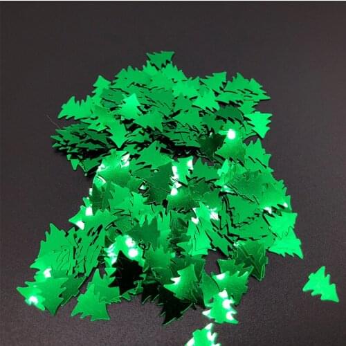 KMGLITTER Poly Eco-Friendly Green Nail Sequin Christmas Tree Glitter