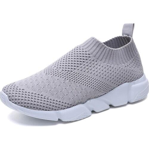 COZULMA Summer Autumn Women Sneakers Woman Casual Flat Shoes Female Slip On Vulcanized Shoes Girls Elastic Band Mesh Footwear
