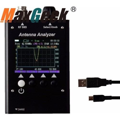 Maxgeek SURECOM SA160 HF Vector Colour Graphic Antenna Impedance Analyzer 0.5MHz to 60MHz