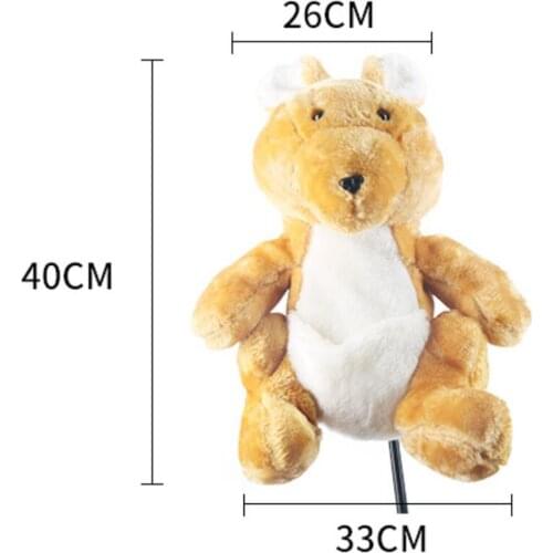 Lovely Golf Animals Golf Headcovers Driver Woods Golf Covers Head Cover Cute Best Golfer Gift Accessories for Woods
