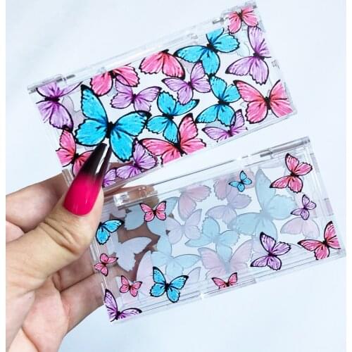 Bulk items Wholesale Lots False Eyelashes Box Package Fake 25mm Mink Eyelashes Packaging Box Faux Makeup Lash extension Supplies