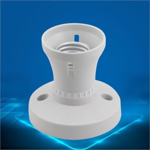 E27 Screw Socket Lamp Holder, All Ccopper Fittings, Straight Mouth Lamp Cap, Suitable For High-Power LED Energy-Saving Lamp