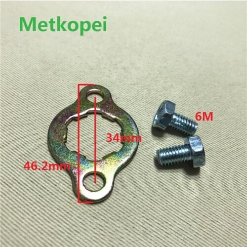 For YAMAHA YBR125 TT-R110 HONDA CT110 BETA125 motorcycle YBR 125 428 CHAIN front sprocket 14 15 16 17 teeth sprockets lock 34MM