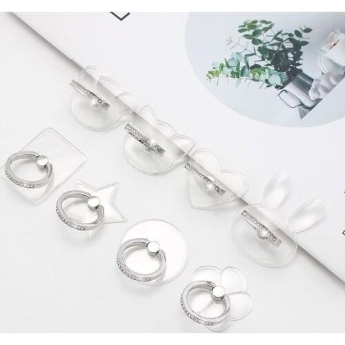 Finger Ring Mobile Phone Smartphone Stand Holder For iPhone XS Huawei Samsung cell Smart Round Phone Ring holder Car Mount Stand