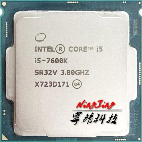 Intel Core i5-7600K i5 7600K 3.8 GHz Quad-Core Quad-Thread CPU Processor 6M 91W LGA 1151