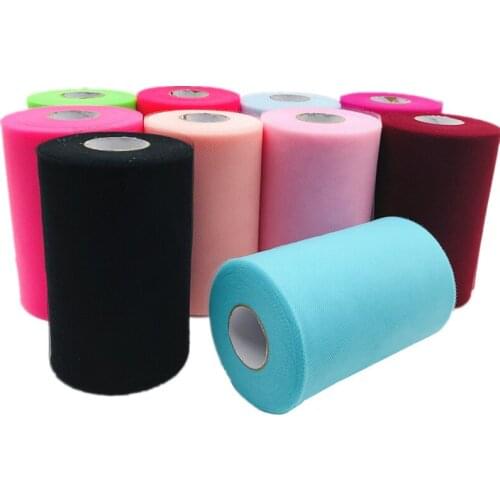 Tulle Roll 100 Yards 15 Cm Organza Fabric Wedding Decor White Tutu Baby Shower Tulle Decoration Roll Party and Events Engagemen