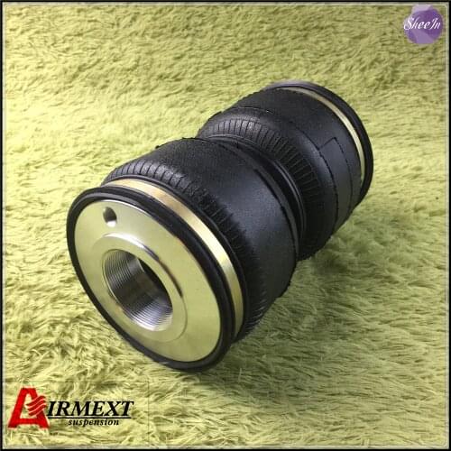 SN120180BL2-KS1-S/Fit BCcoilover (Thread pitch M52*1.5)Air suspension Double convolute rubber airspring/airbag shock absorber