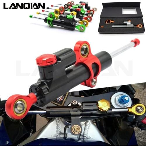 For SUZUKI GSF600 Bandit GS1000 GS500E GSX1100F/Katana Motorcycle Damper Stabilizer Damper Steering Reversed Safety Control