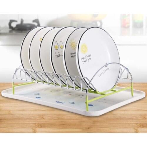Tableware Drain Rack Kitchen Storage With Tray Dishes Storage Rack Drain Bowl Rack Household Storage Supplies