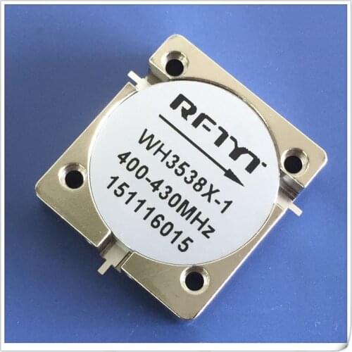 400-430MHz Embedded Microstrip RF Circulator WH3538X-1, Frequency 350-1300 Can Be Customized