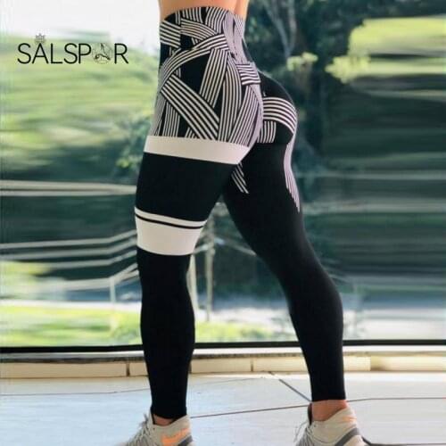 SALSPOR Cala Feminina Sexy Academia Fitness Leggings Levanta O Quadril,secagem Rpida Roupas Femininas Com Frete Gratis