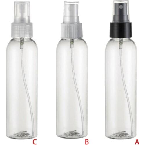 10Pcs 150ml Plastic Empty Spray Bottles Transparent Atomiser Liquid Containers E65F
